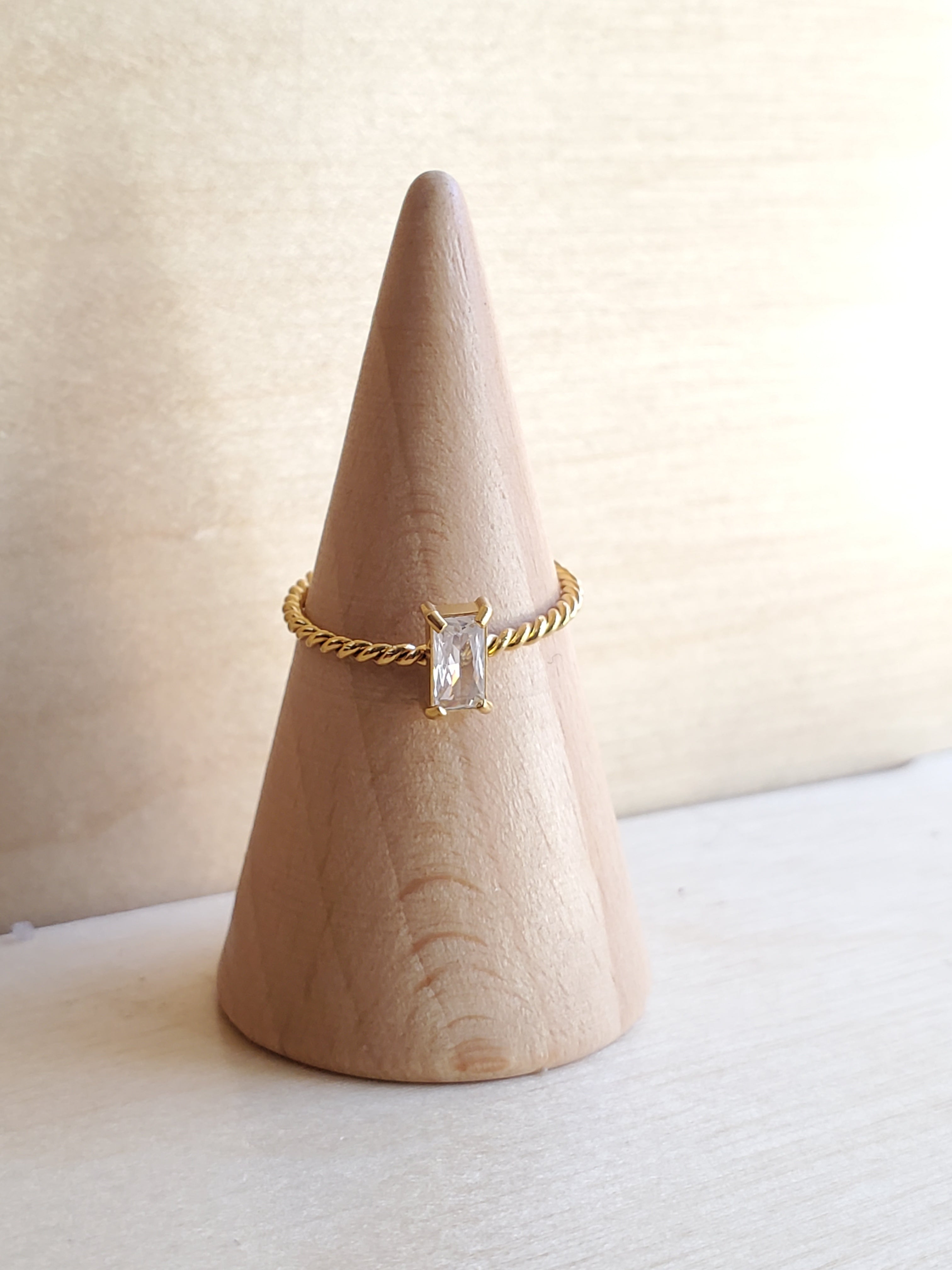 Dainty Gem Ring