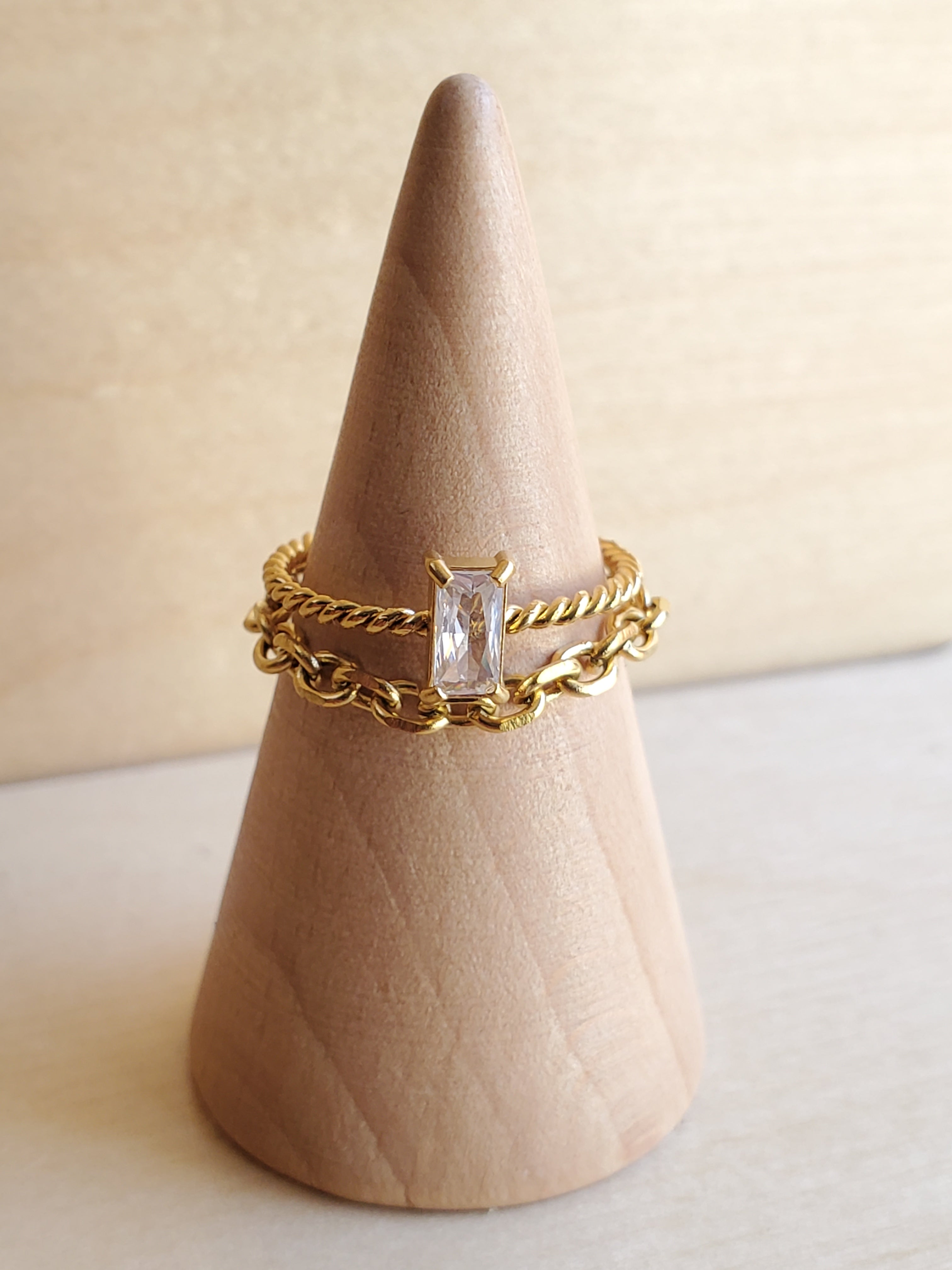 Dainty Gem Ring