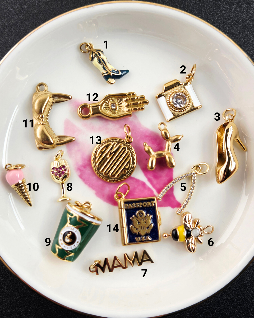 Whimsical Edit 1 - Charms for Custom Jewelry, Necklaces & Bracelets