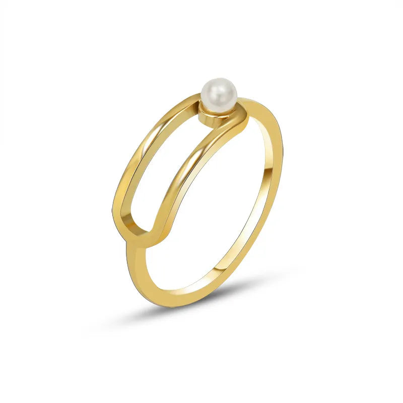 Mod Pearl Ring