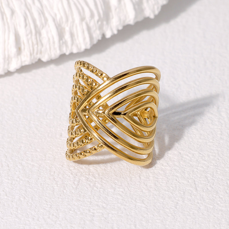 Stratus Statement Ring