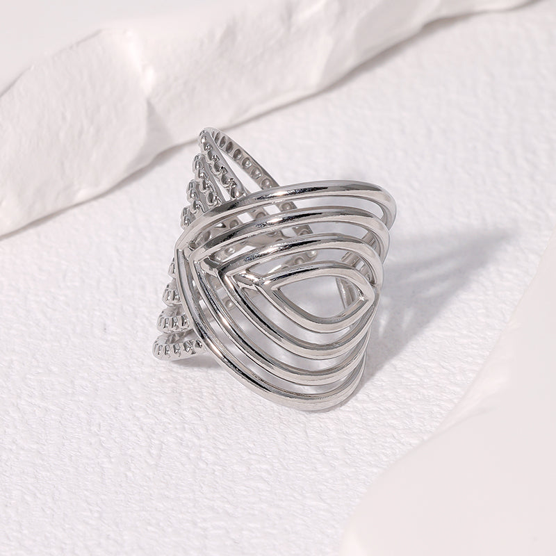 Stratus Statement Ring