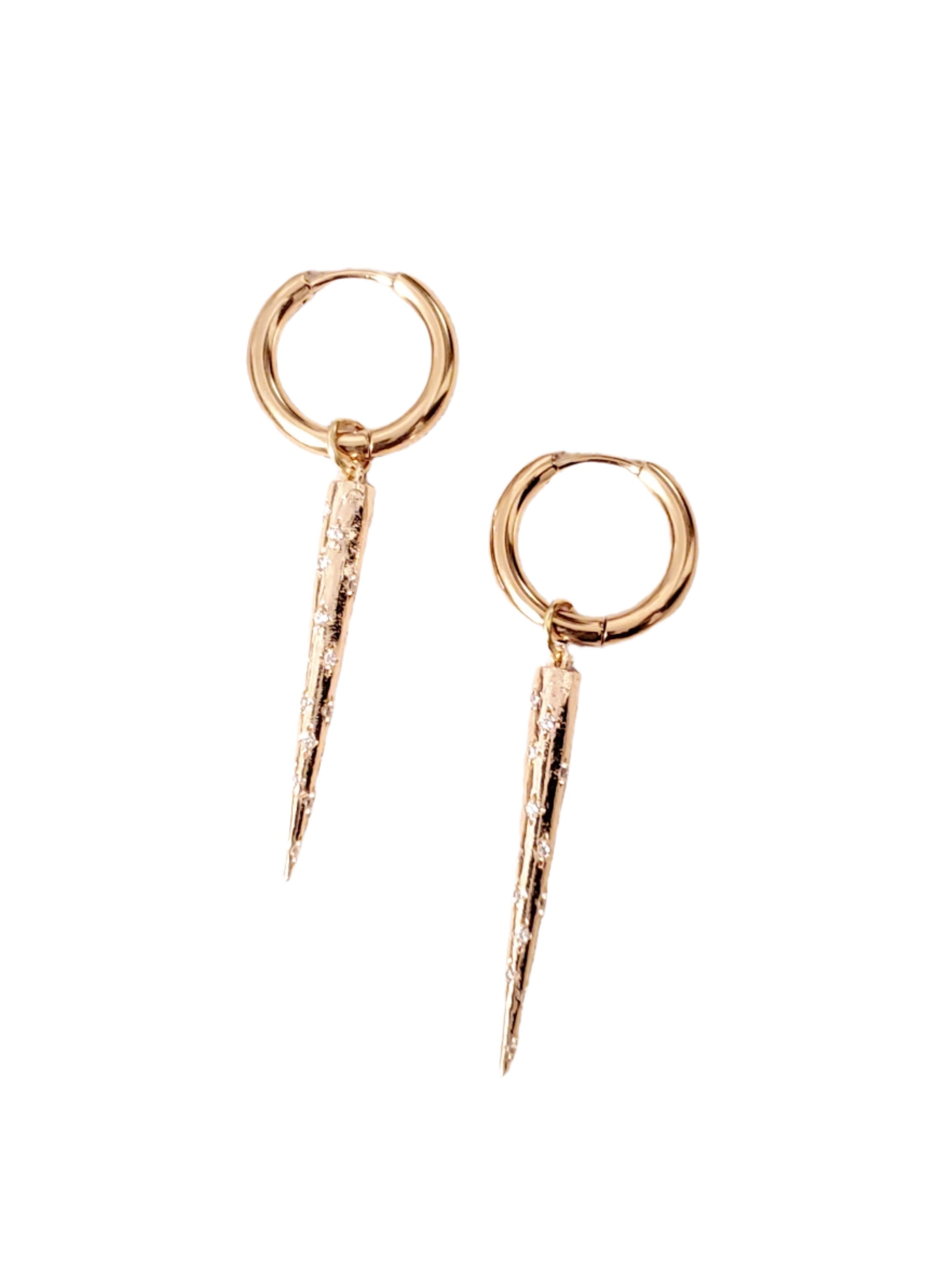 Charmed Statement Earrings - 2 in 1