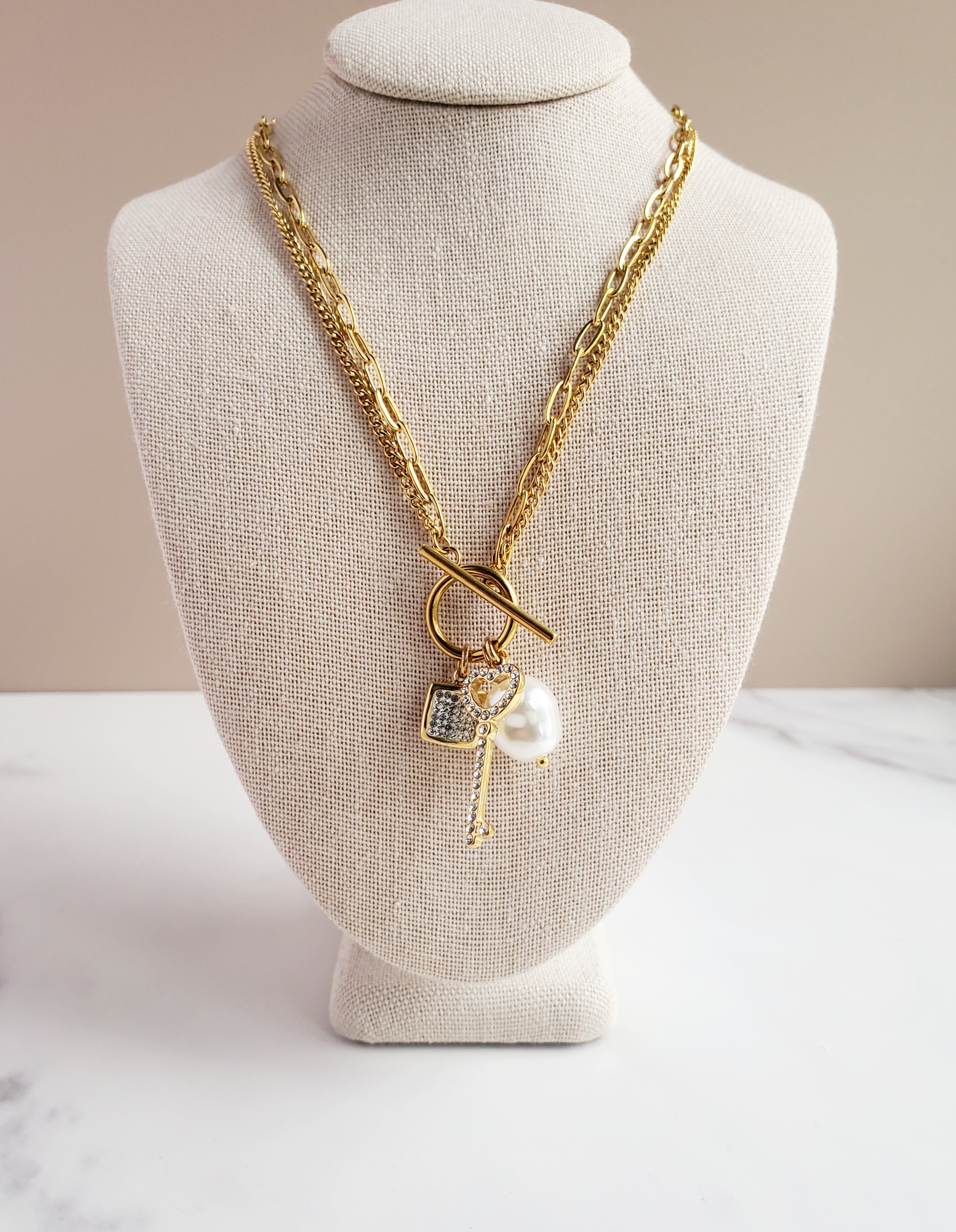 MAVEN Charm Lariat Necklace - Various Styles