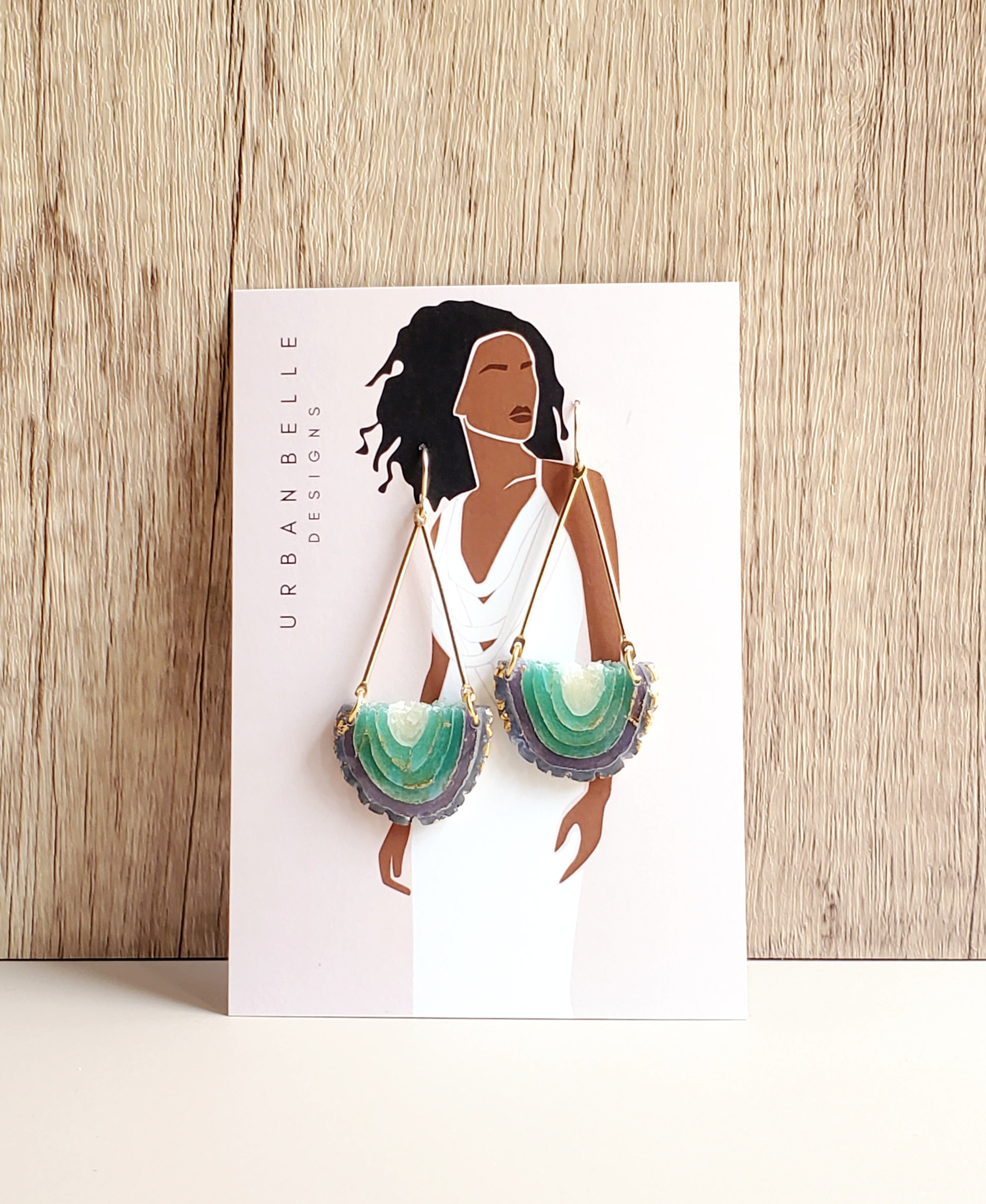 GAIA 14K Gold Filled Chandelier Statement Earrings