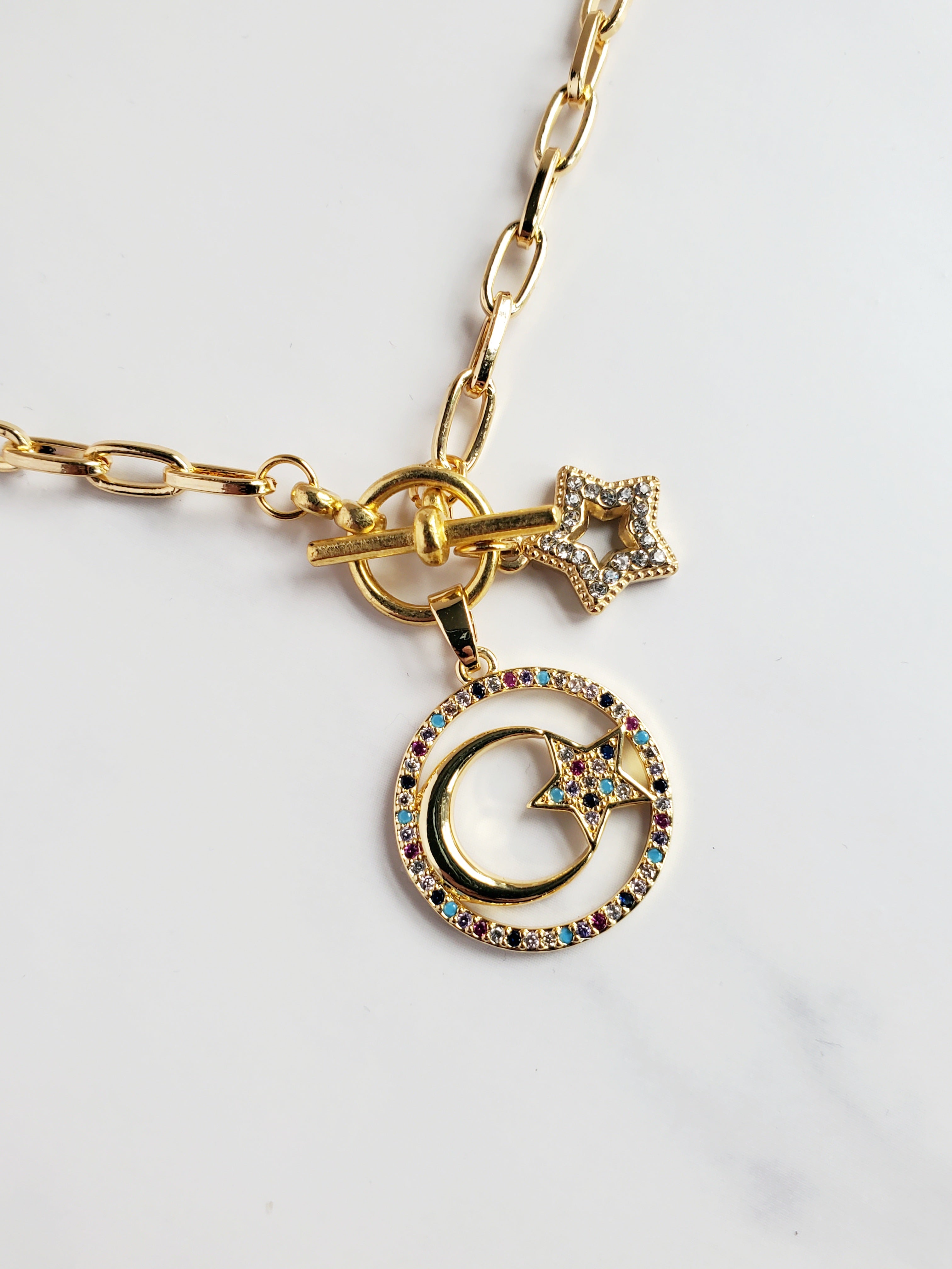 MAVEN Charm Lariat Necklace - Various Styles