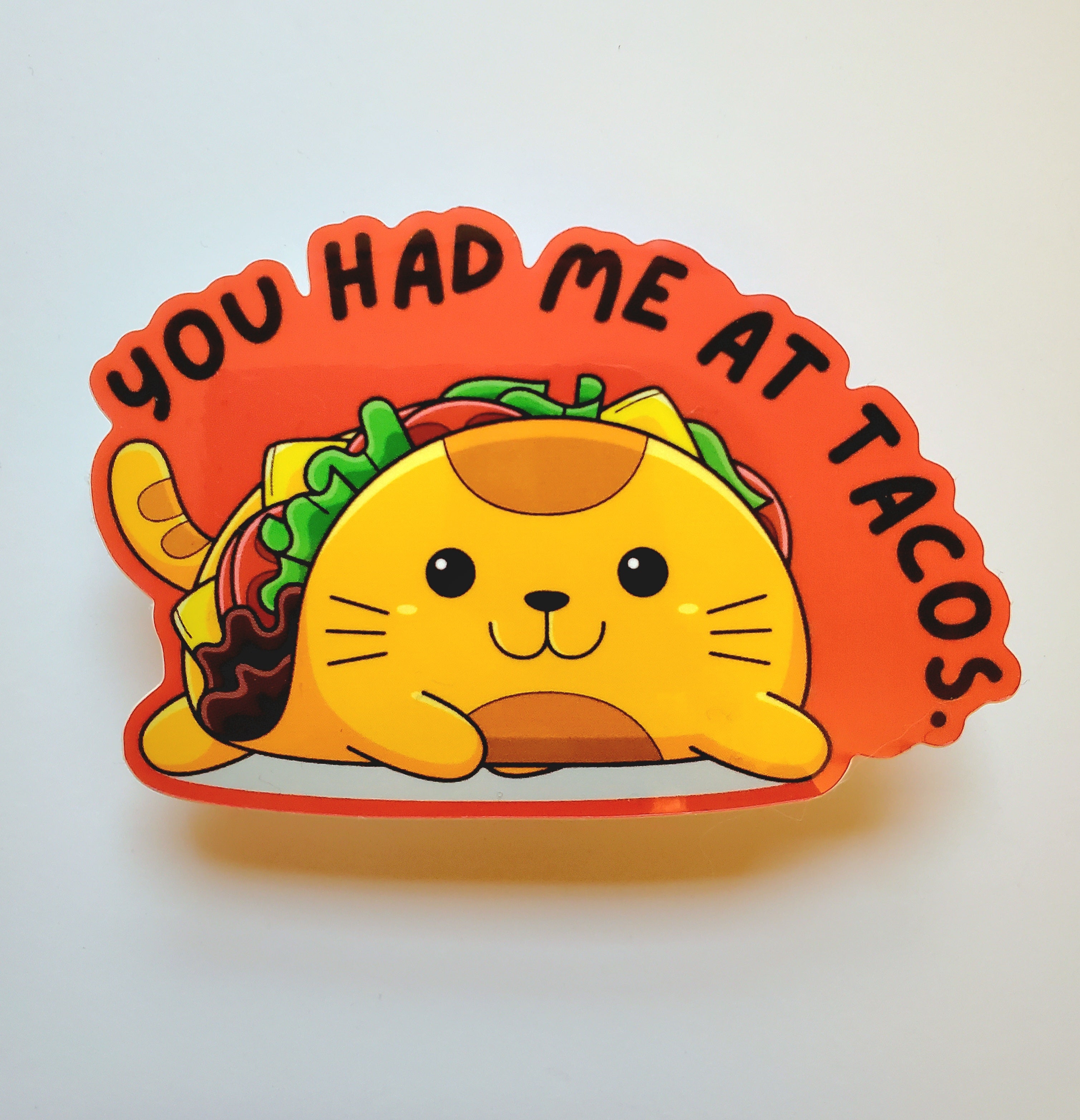 Taco Cat Sticker