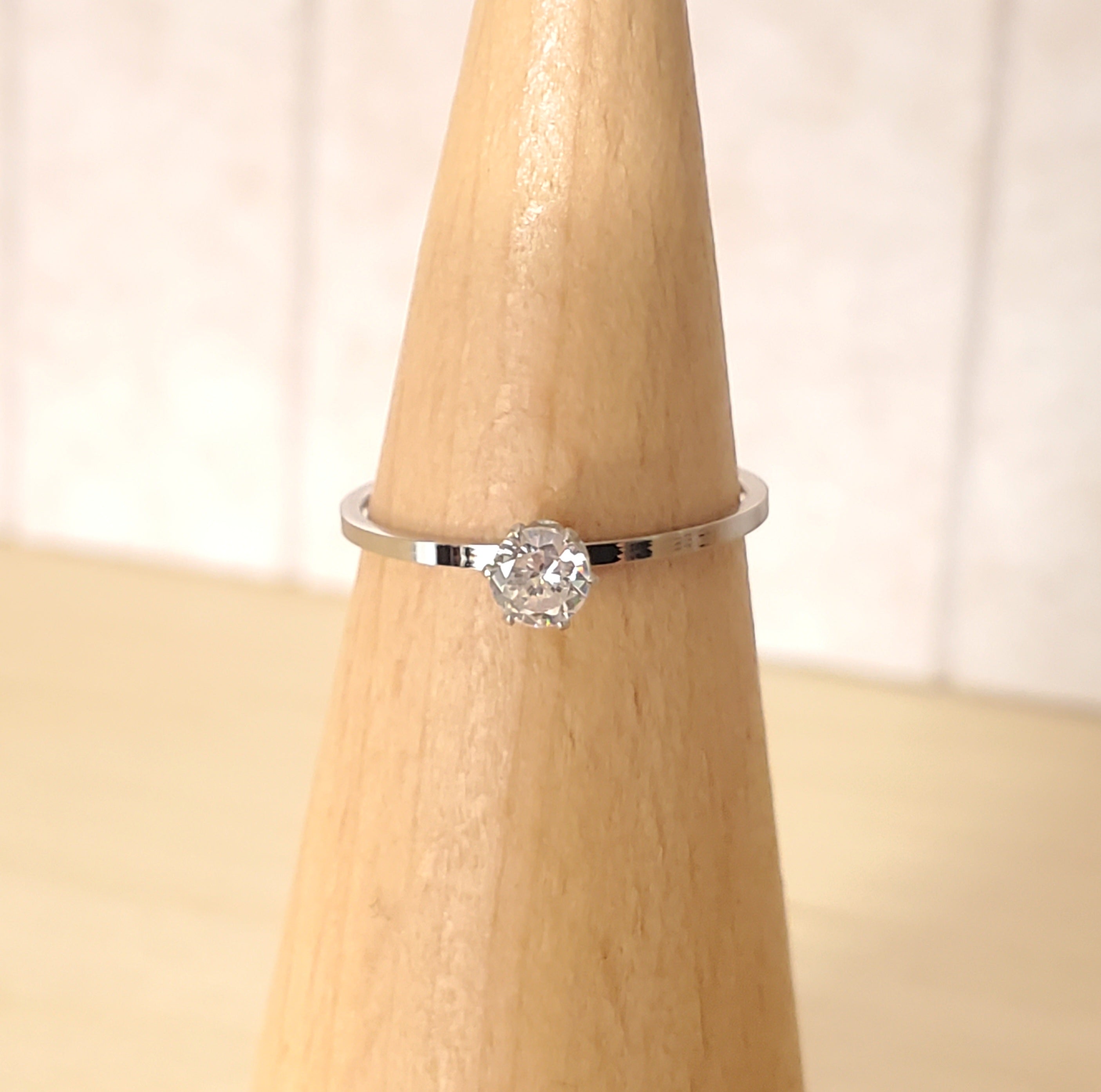 Crystal Dainty Ring