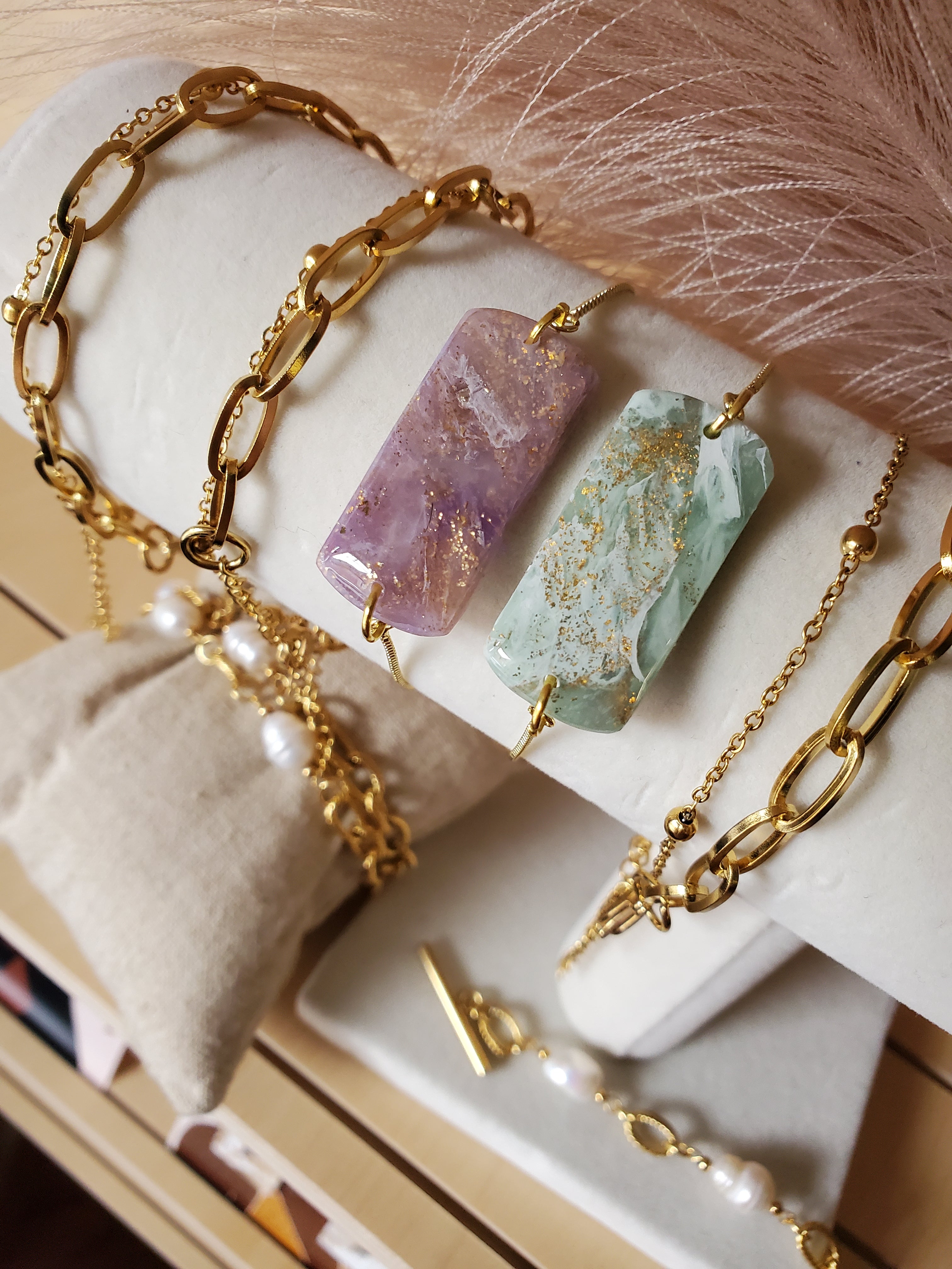 Dainty Layered Bracelet Duo