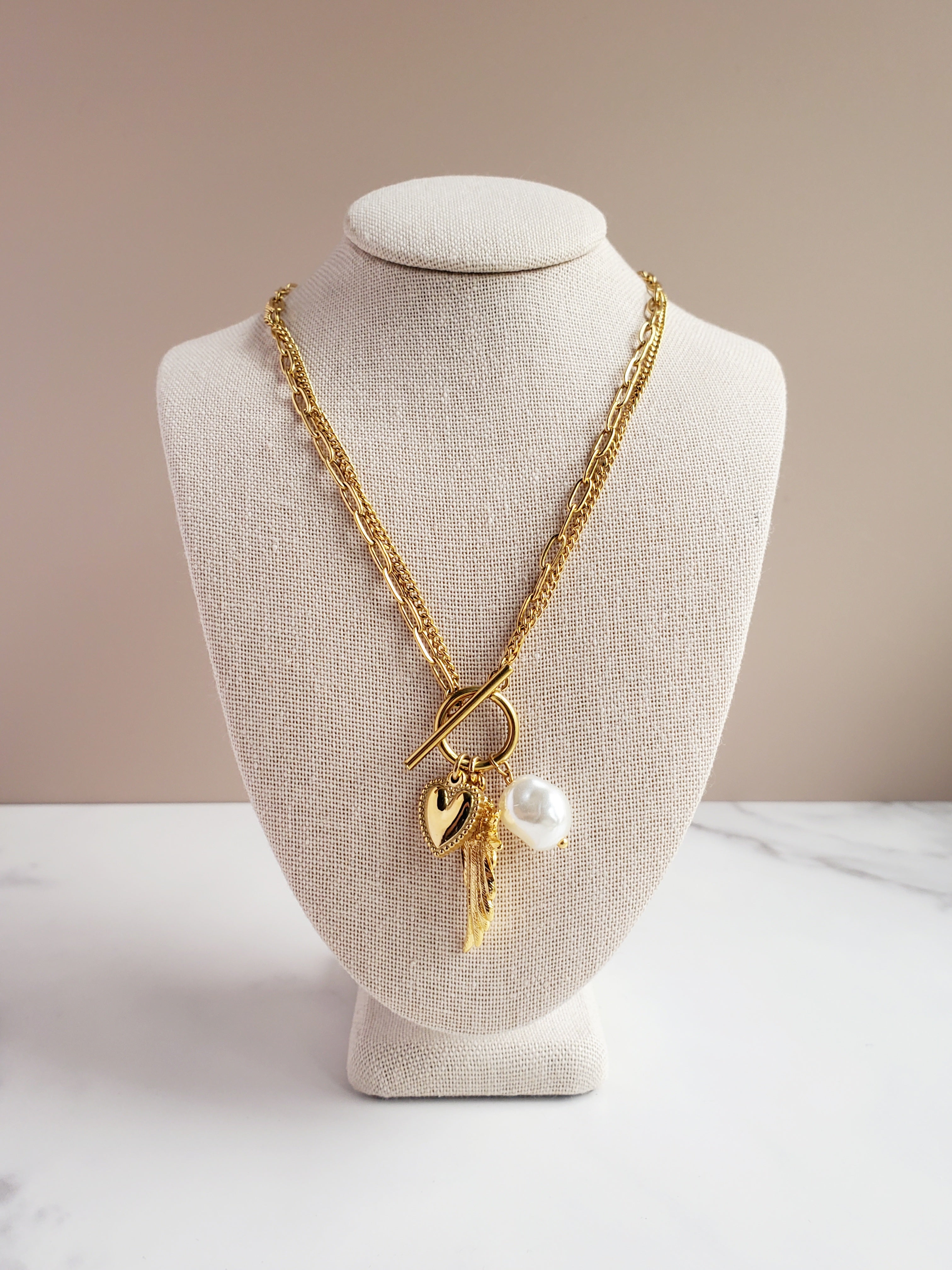 MAVEN Charm Lariat Necklace - Various Styles
