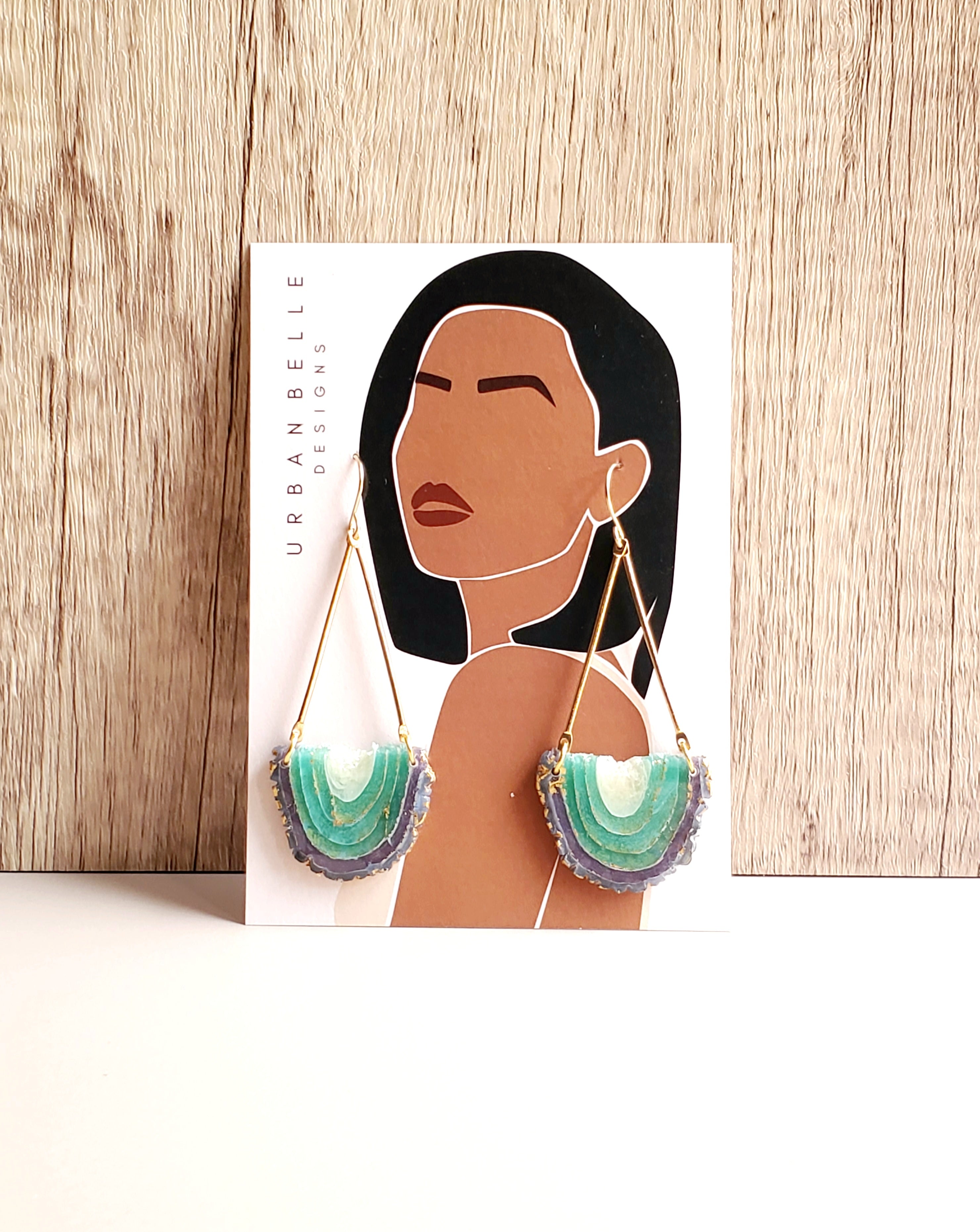 GAIA 14K Gold Filled Chandelier Statement Earrings