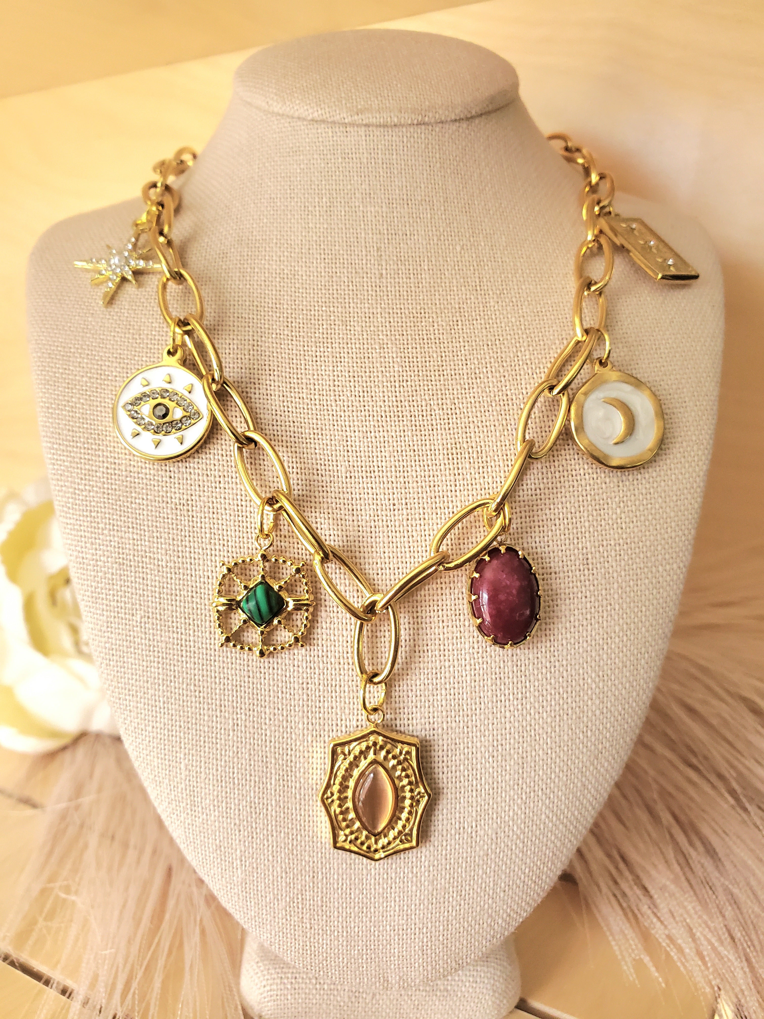 MAVEN Charm Necklace - Various Styles