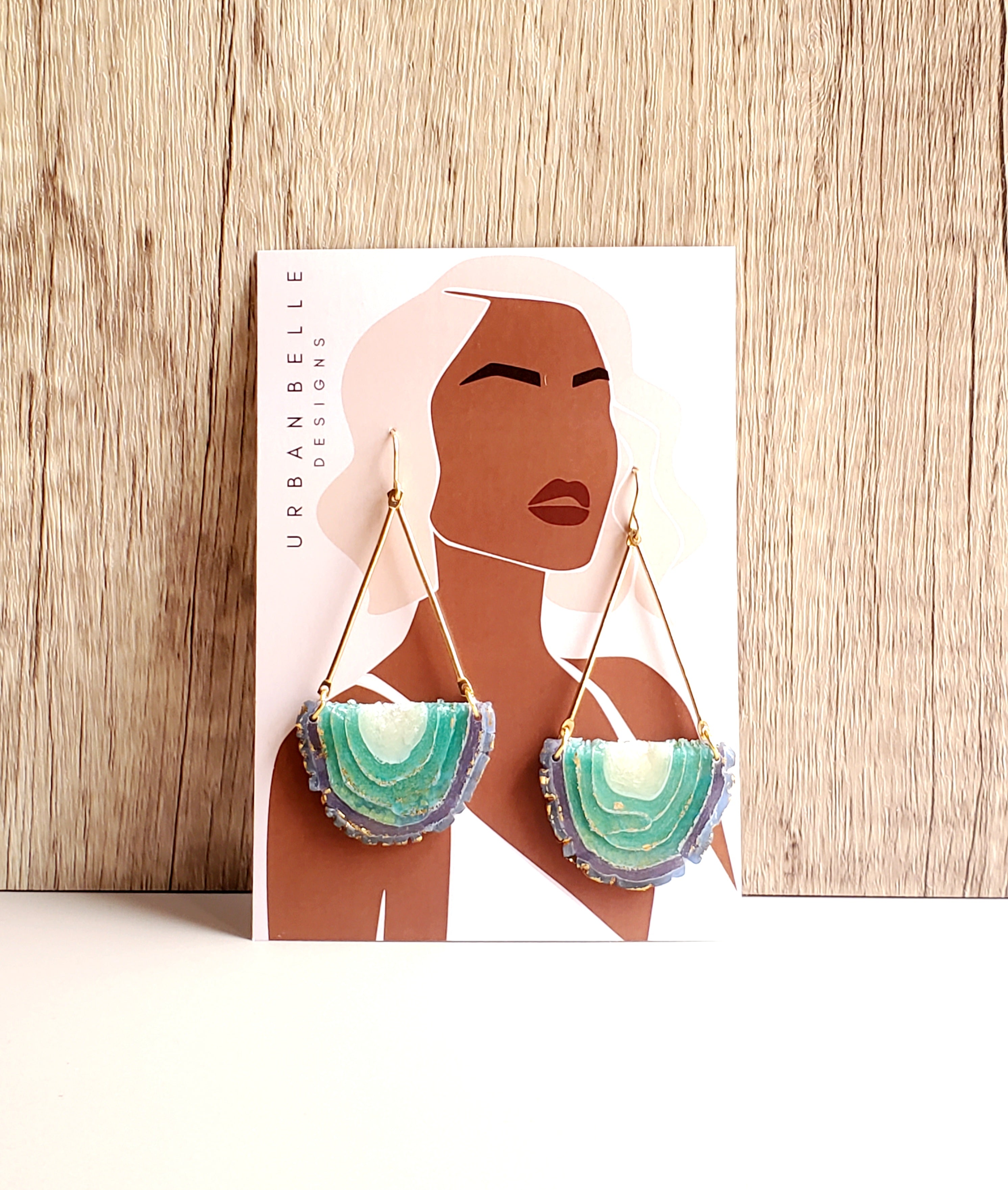 GAIA 14K Gold Filled Chandelier Statement Earrings