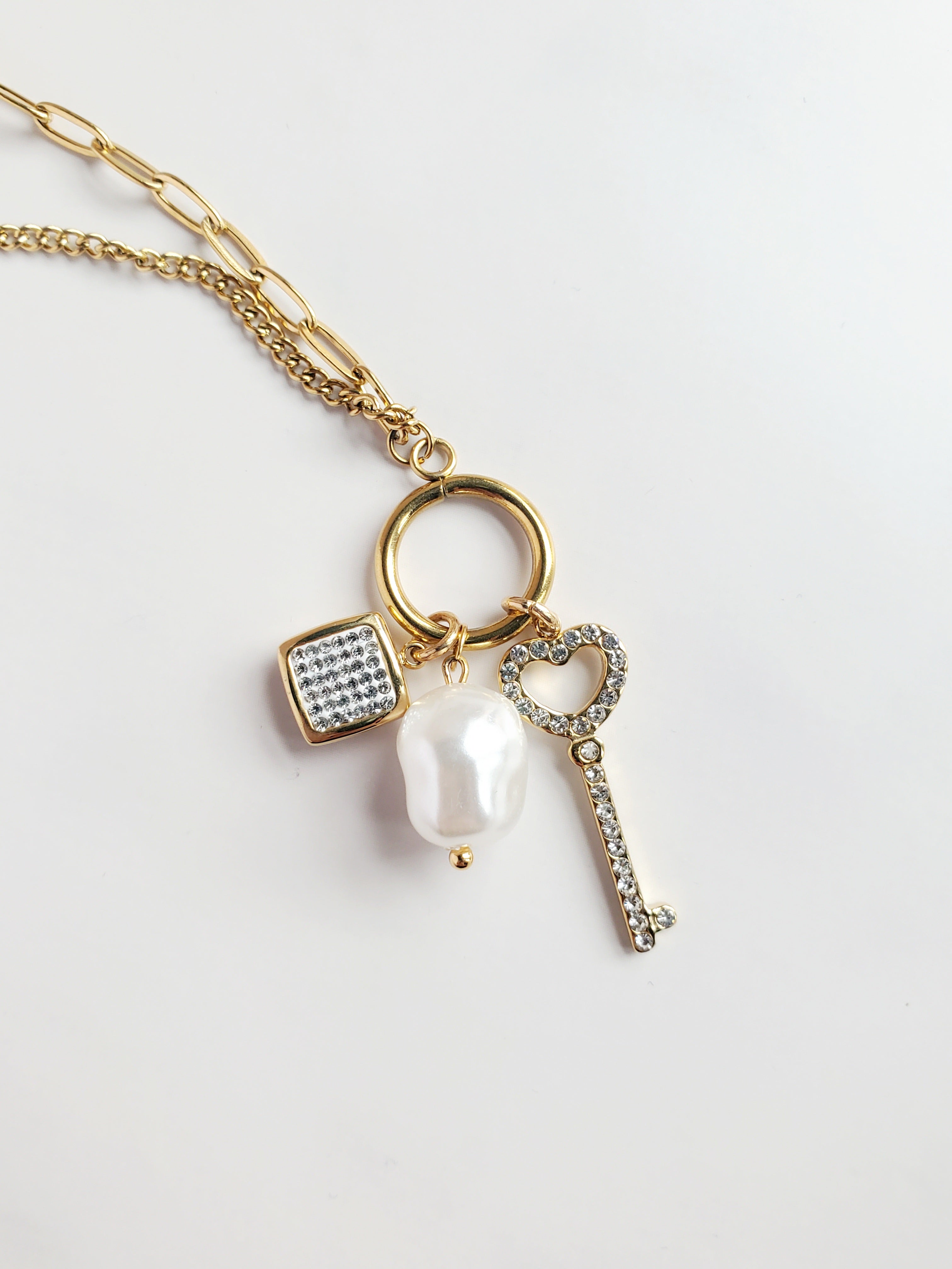 MAVEN Charm Lariat Necklace - Various Styles