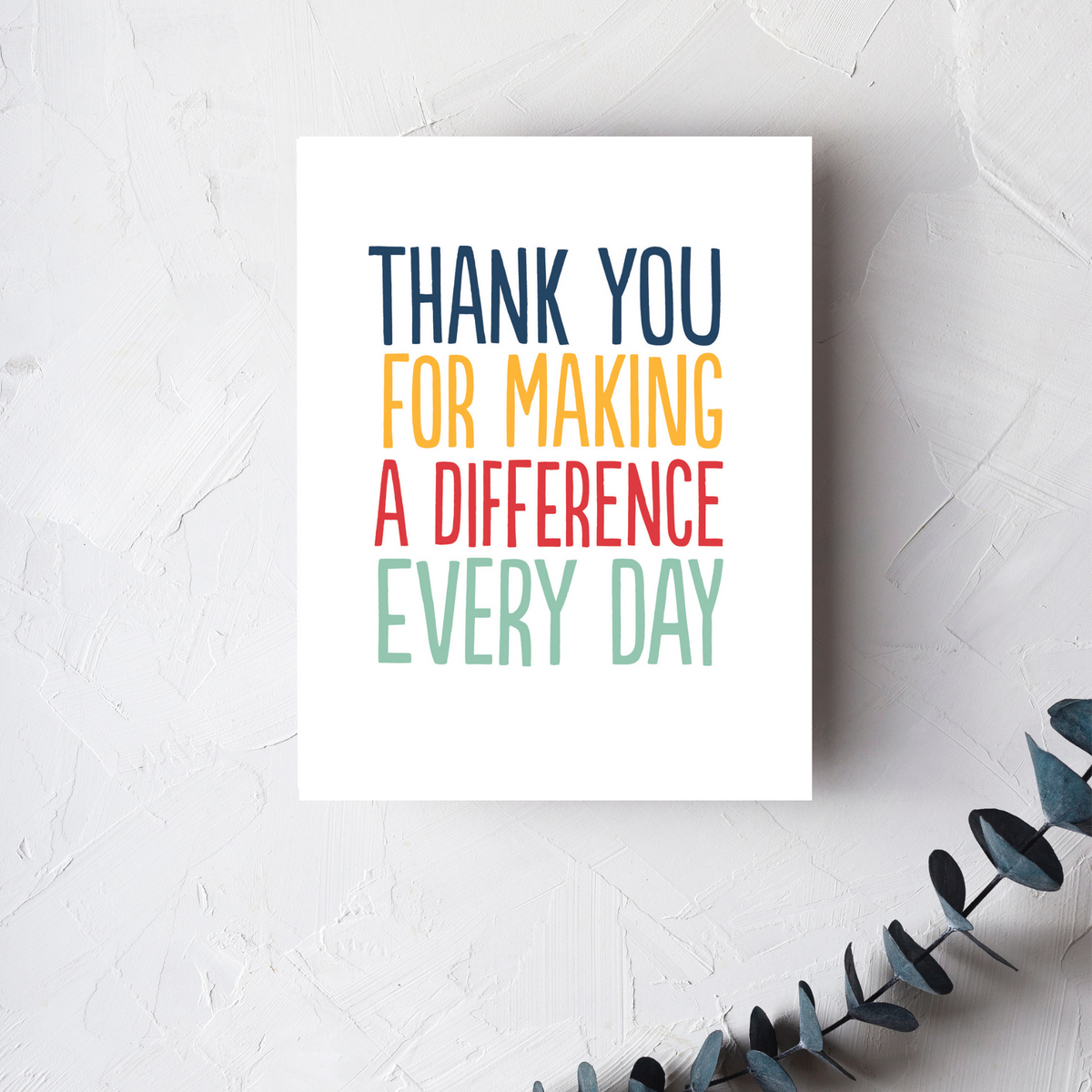 Teacher Appreciation Greeting Cards - 3 Styles