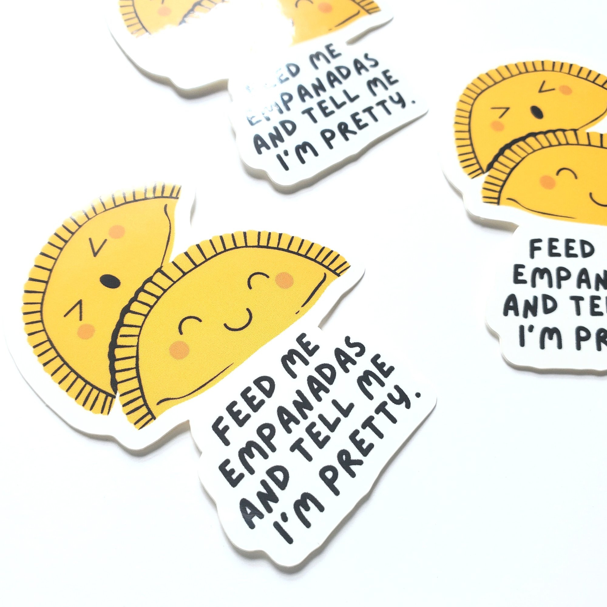 Feed Me Empanadas Sticker