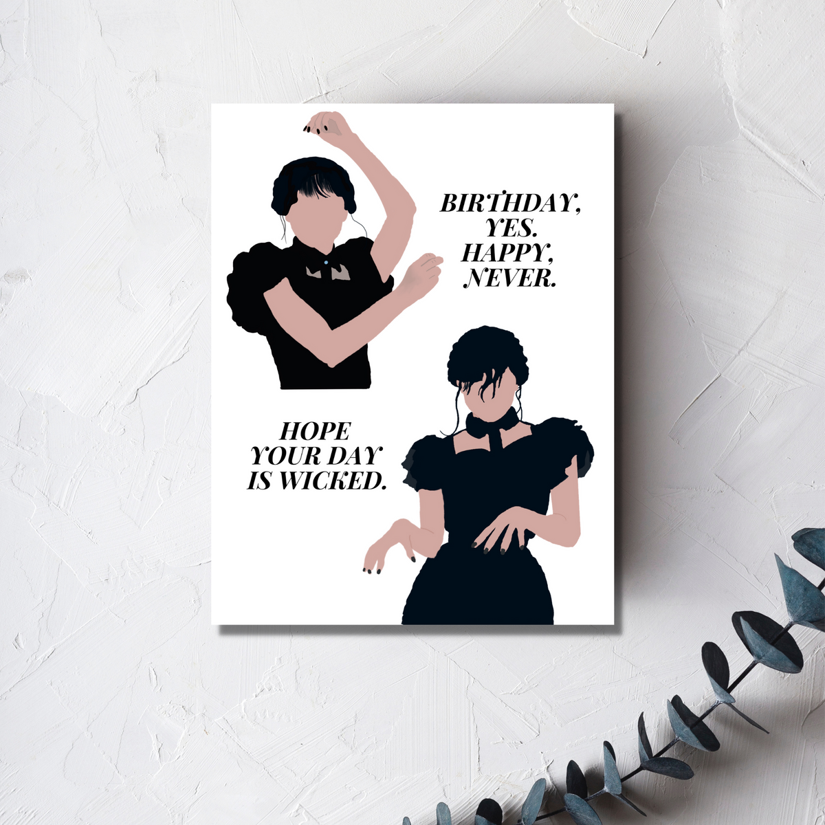 Wicked Birthday Card