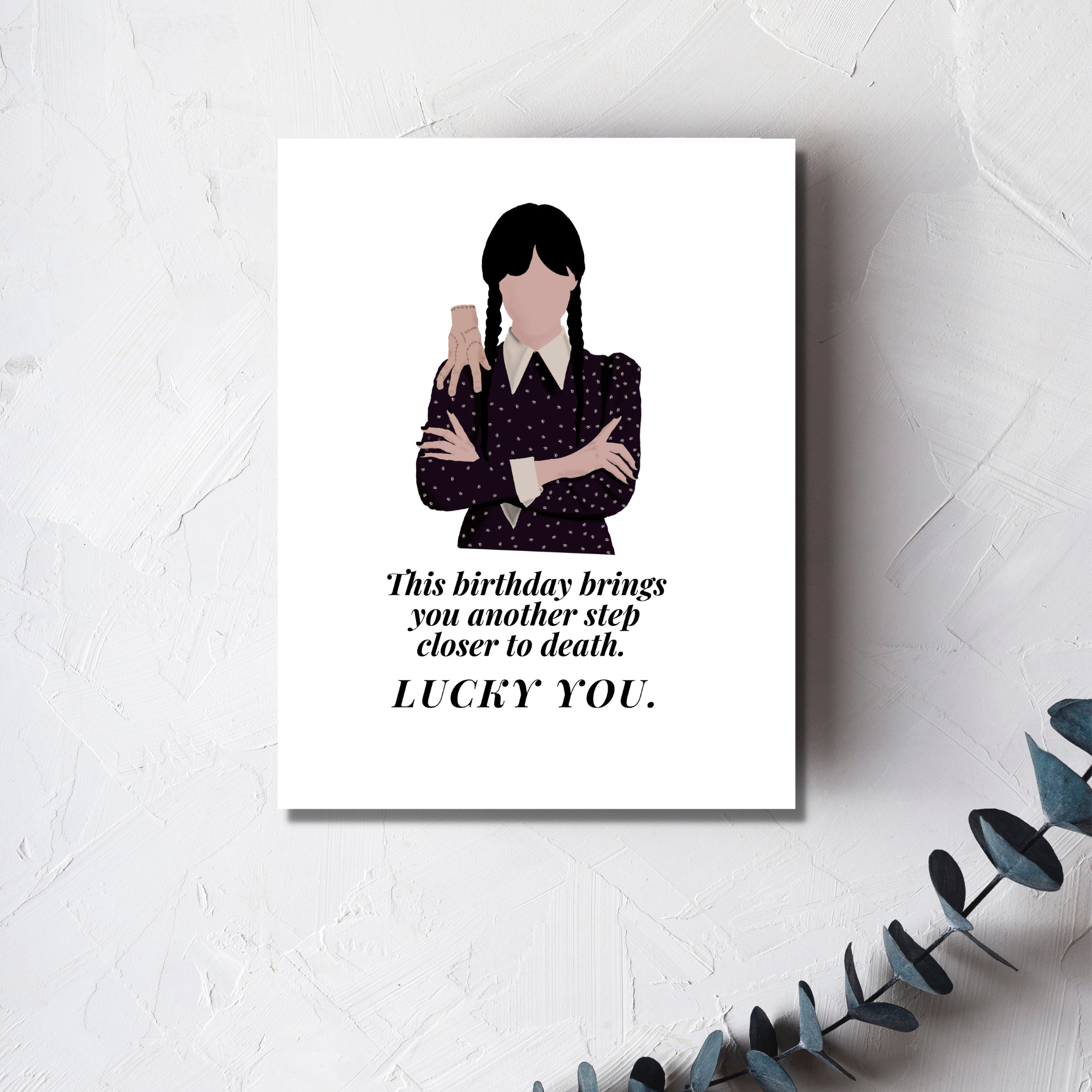 Lucky You Birthday Card